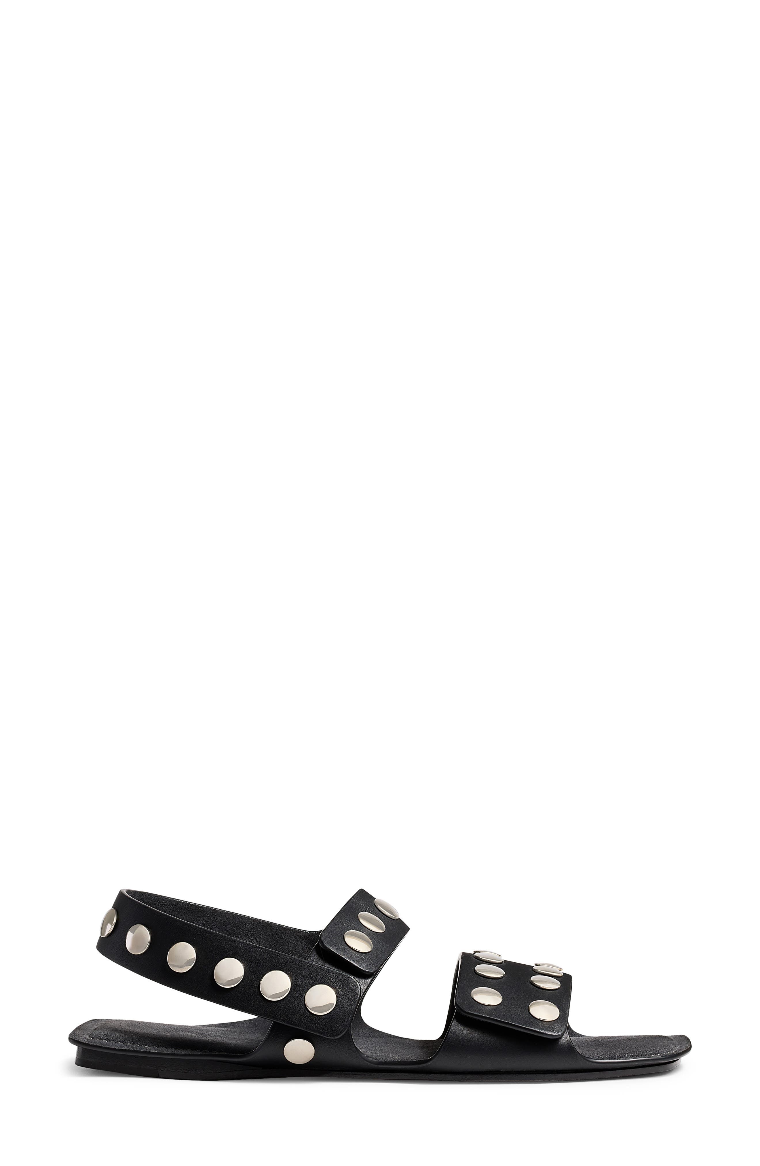 Khaite Boden Studded Slingback Sandal in Black at Nordstrom - 3