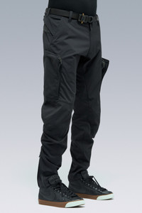 ACRONYM P10A-E Encapsulated Nylon Articulated Cargo Pant Black 
