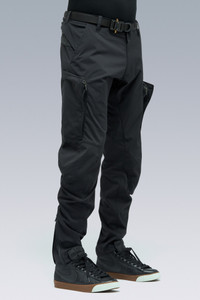 ACRONYM P10A-E Encapsulated Nylon Articulated Cargo Pant Black | REVERSIBLE