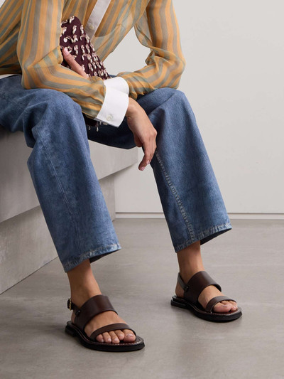 Dries Van Noten Leather sandals outlook