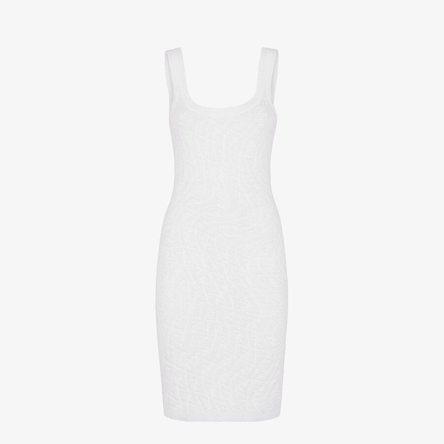 White cotton dress - 1