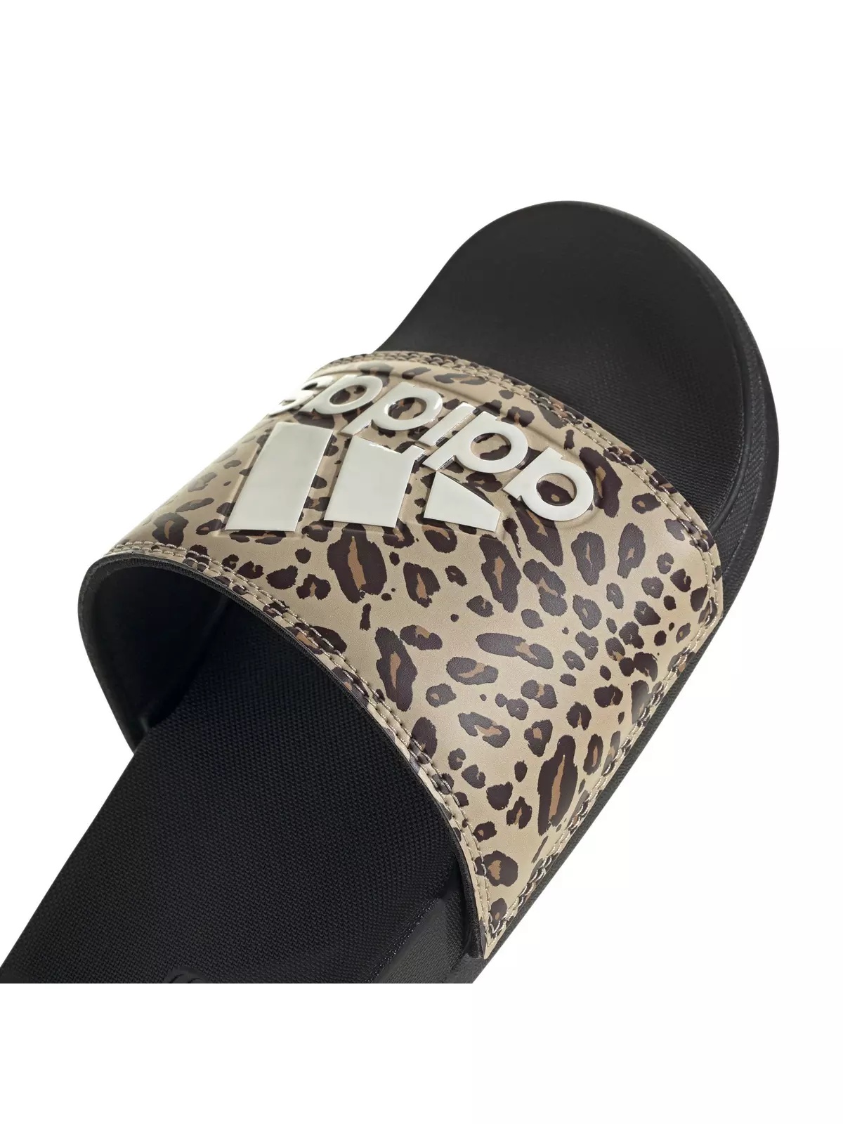 Adilette Comfort "Core Black/Off White/Magic Beige" Women's Slide - 7