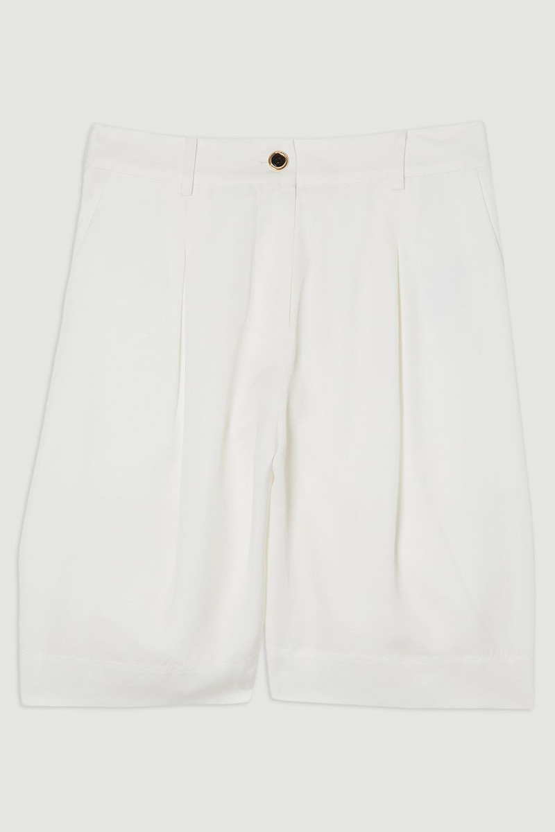 Premium Viscose Linen Woven City Short 4
