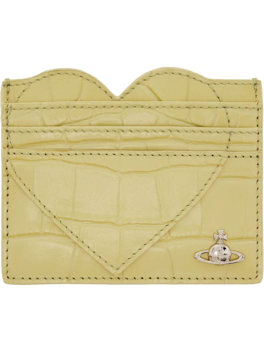 Green Heart Card Holder - 1