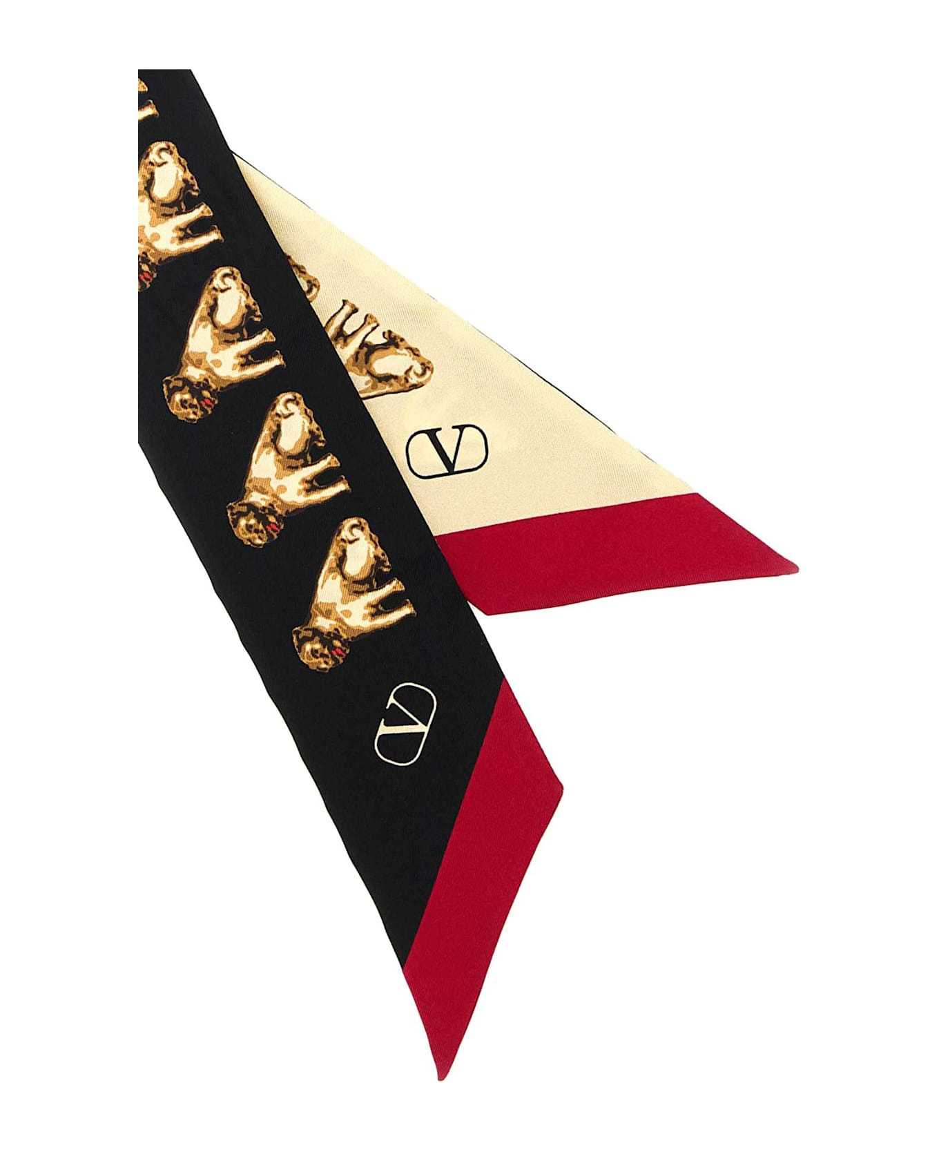 Printed Silk Petit Charles Foulard - 2