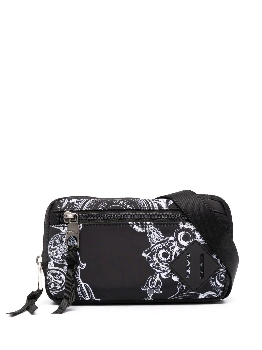 baroque pattern-print belt bag - 1