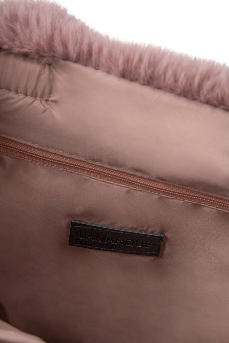 JADE | Faux Fur Tote Bag 4