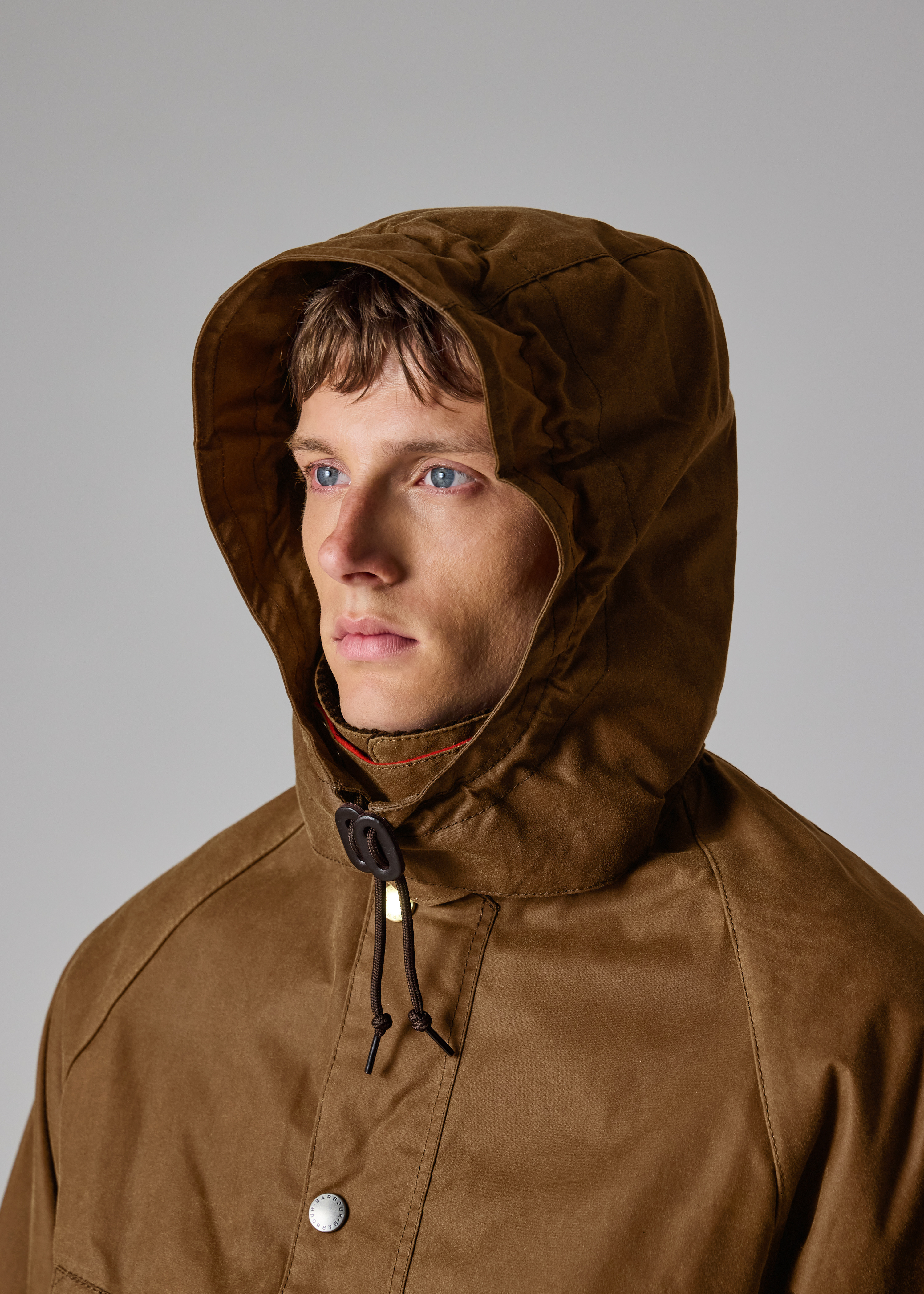 Paul Smith loves Barbour - Tan Waxed Hood - 8
