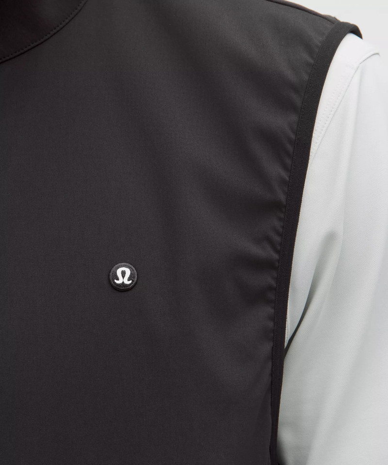 Windproof Full-Zip Golf Vest 6