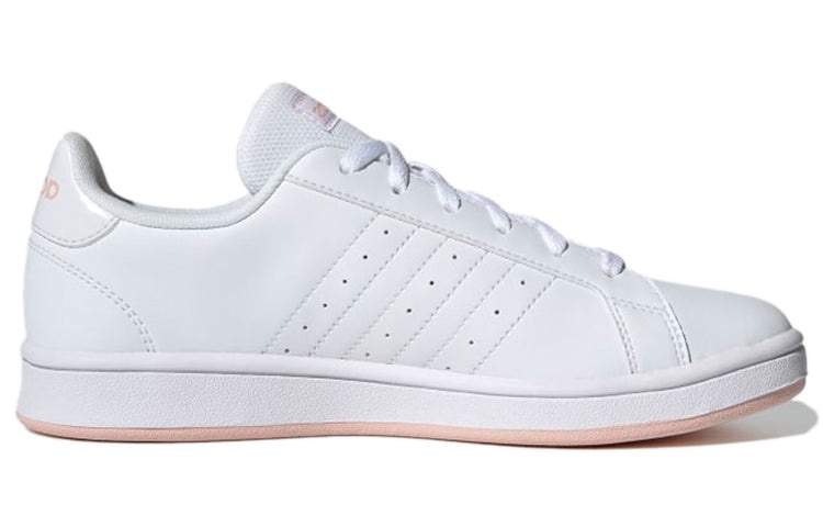 (WMNS) adidas Grand Court Base 'White Vapour Pink' GV7163 - 2