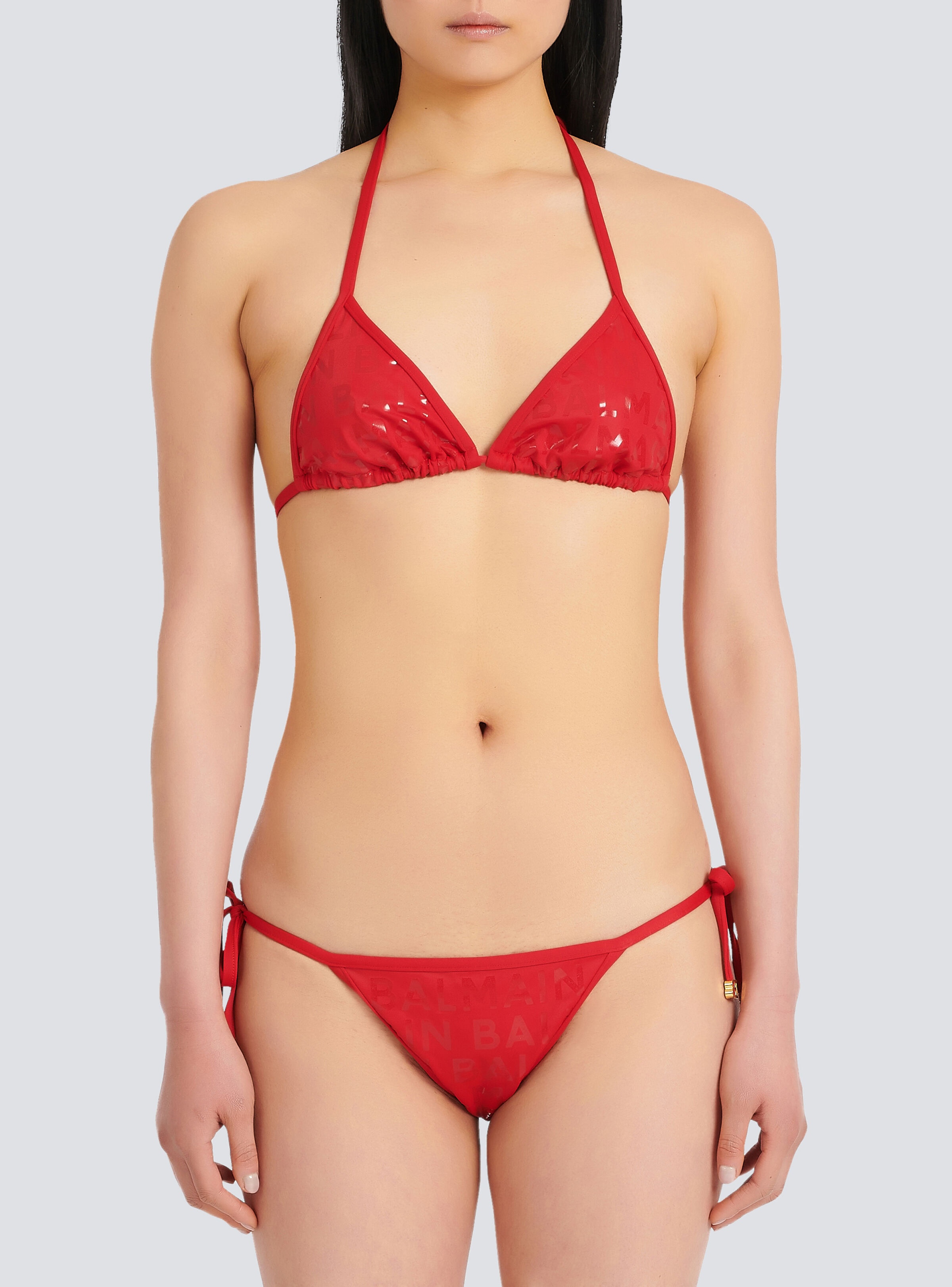 Balmain logo bikini - 6