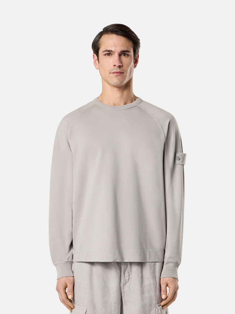 Stone Island 6100011 COTTON STRETCH FLEECE_STONE ISLAND GHOST outlook