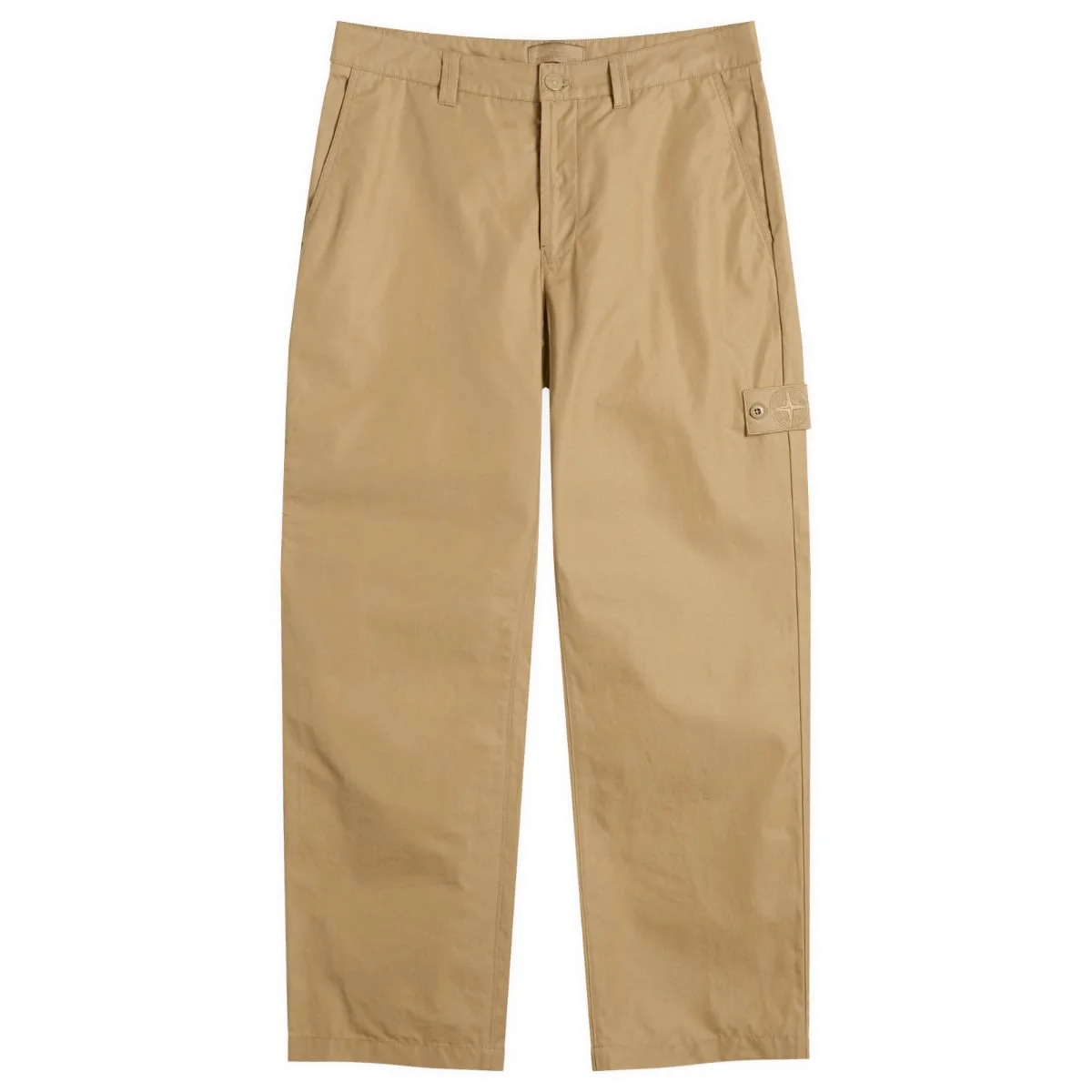 Stone Island Ghost All Weather Cotton Canvas Trousers - 1