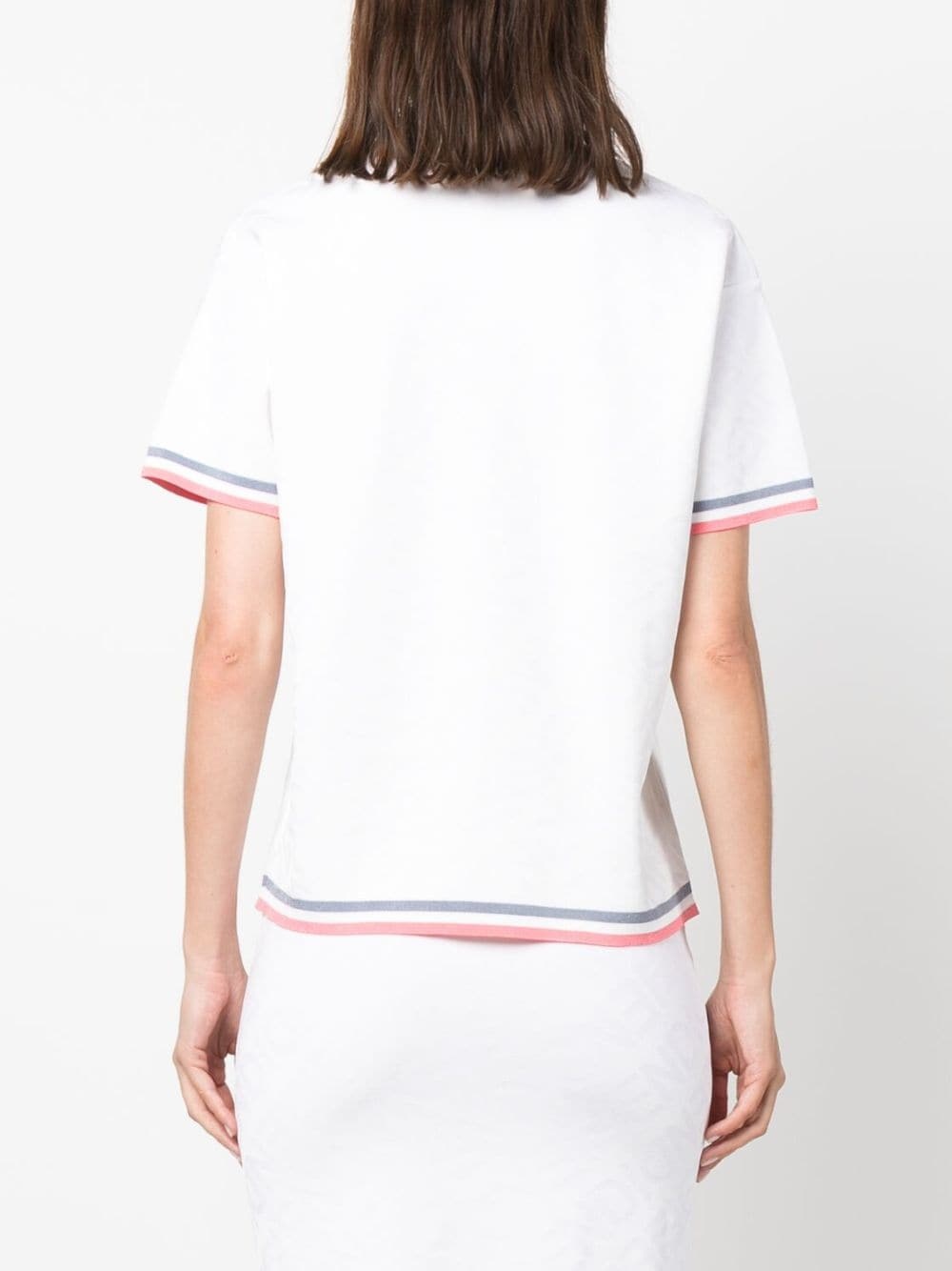 motif-print round-neck T-shirt - 4