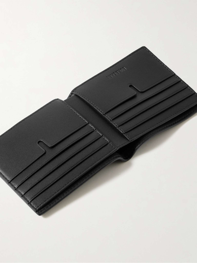 Burberry Logo-Debossed Leather Billfold Wallet outlook