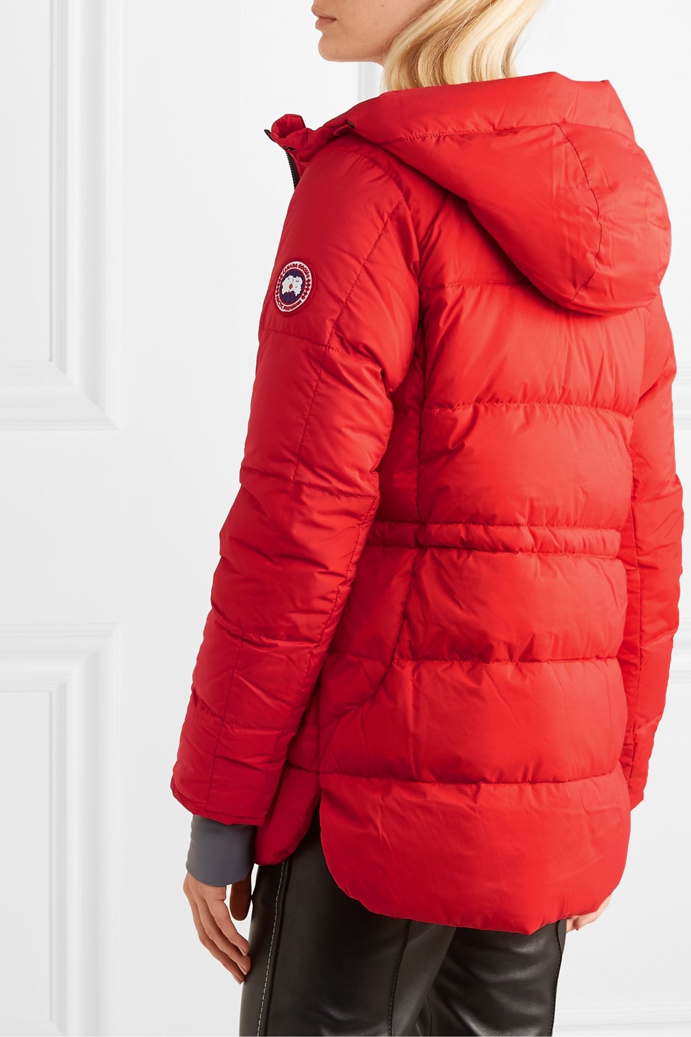 Alliston hooded quilted shell down jacket - 4