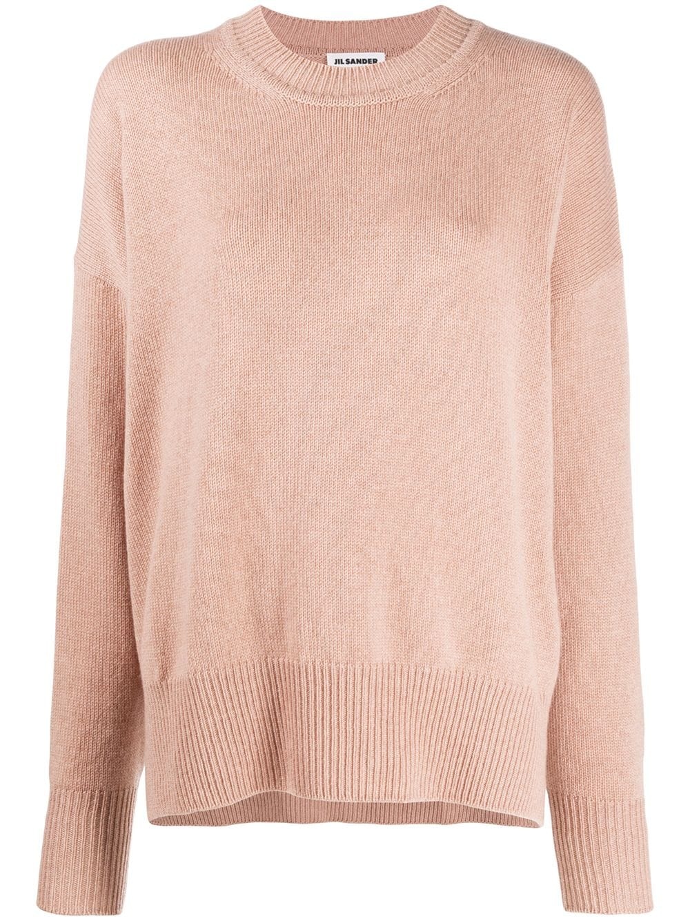 crew neck knitted jumper - 1