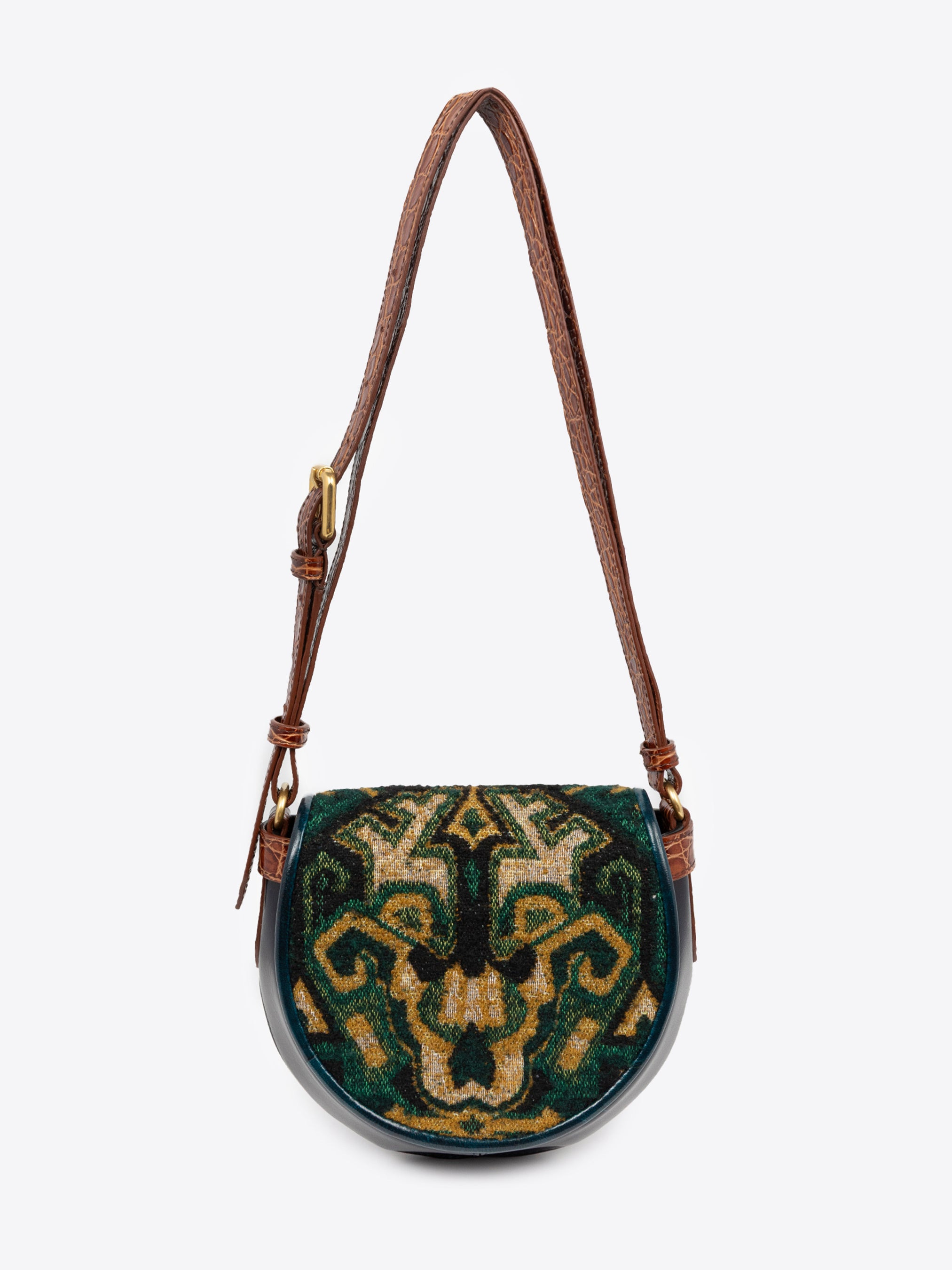 JACQUARD CROSSBODY BAG - 2