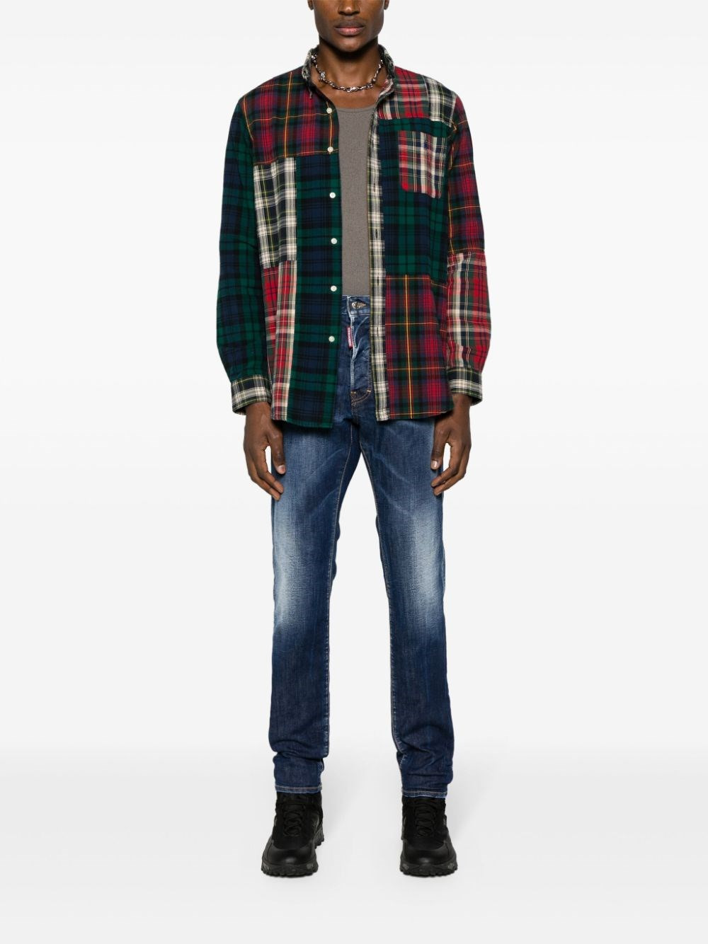 Cool Guy Distressed Skinny Jeans - 4