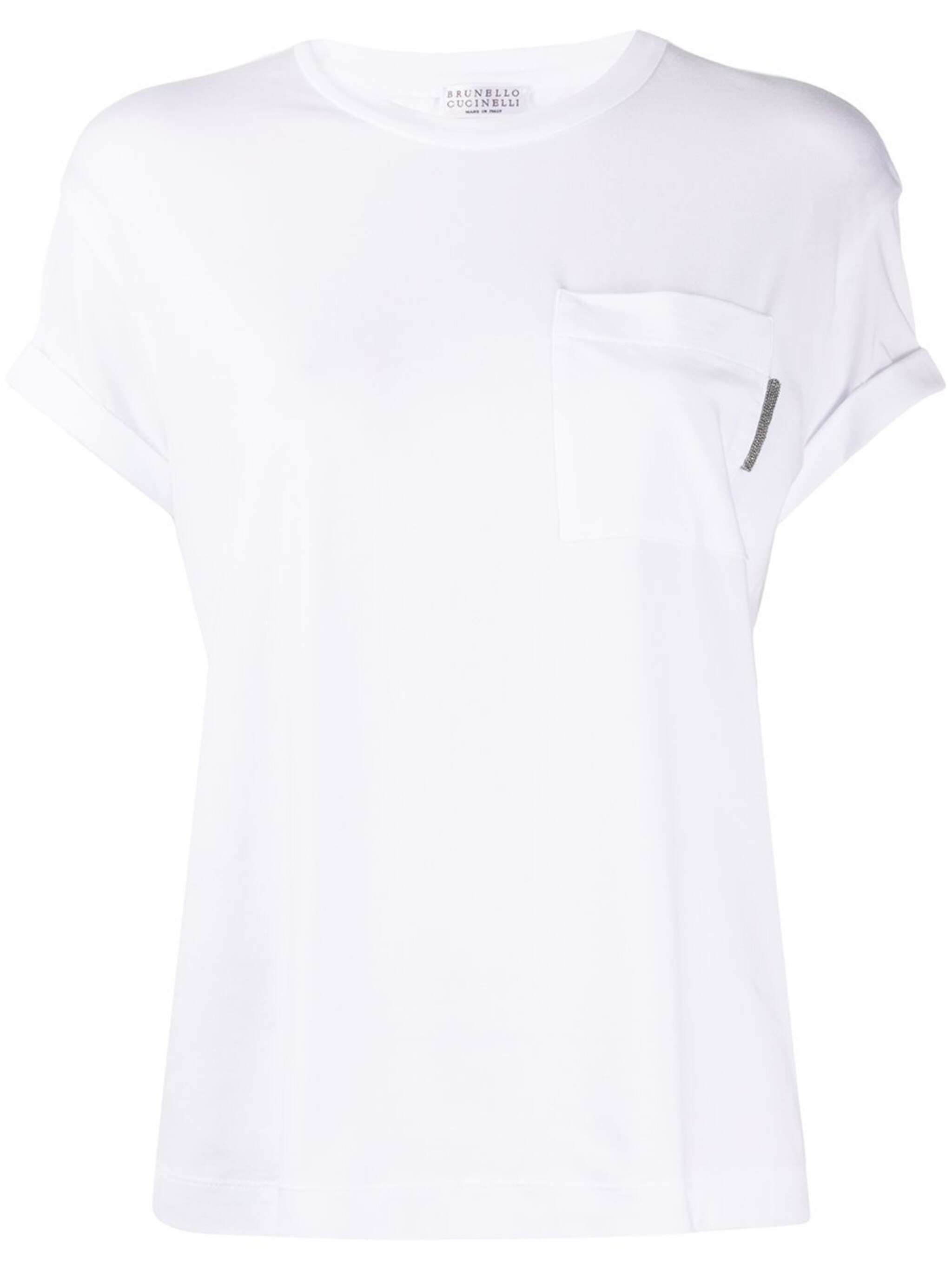 Monili crew-neck cotton T-shirt - 1