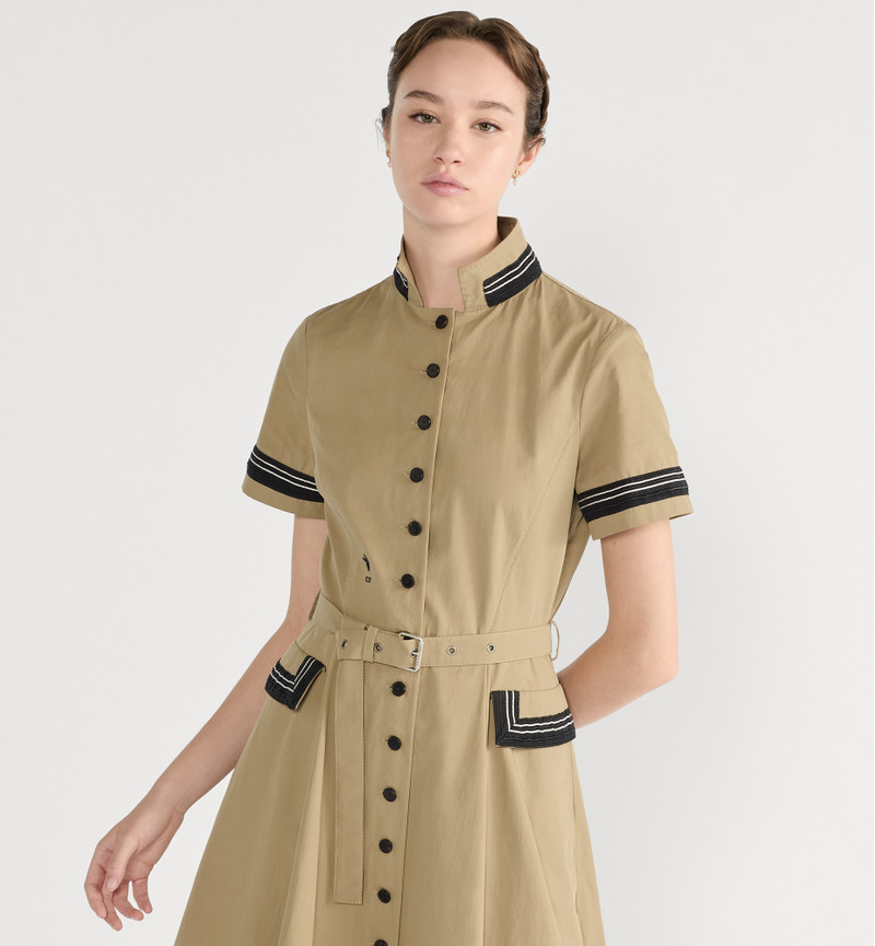 Mid-Length Flared Shirtdress 3