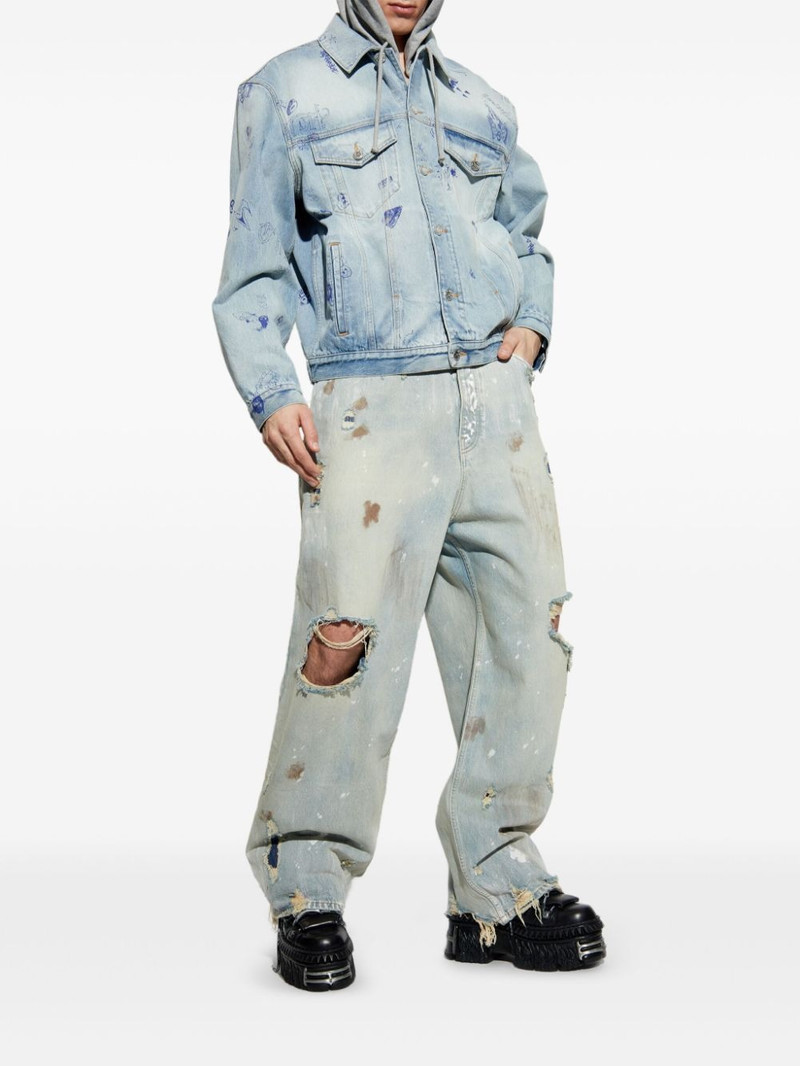 VETEMENTS denim jacket outlook