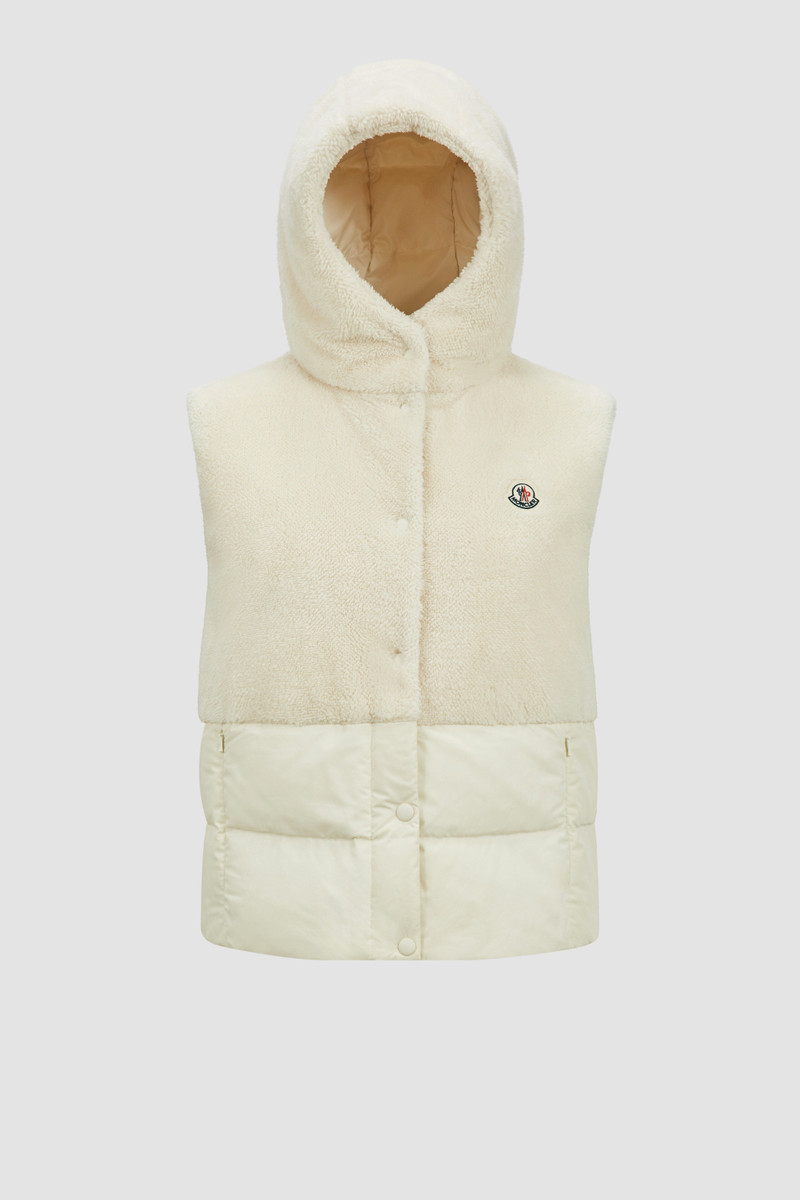 Floy Teddy Hooded Down Vest 1