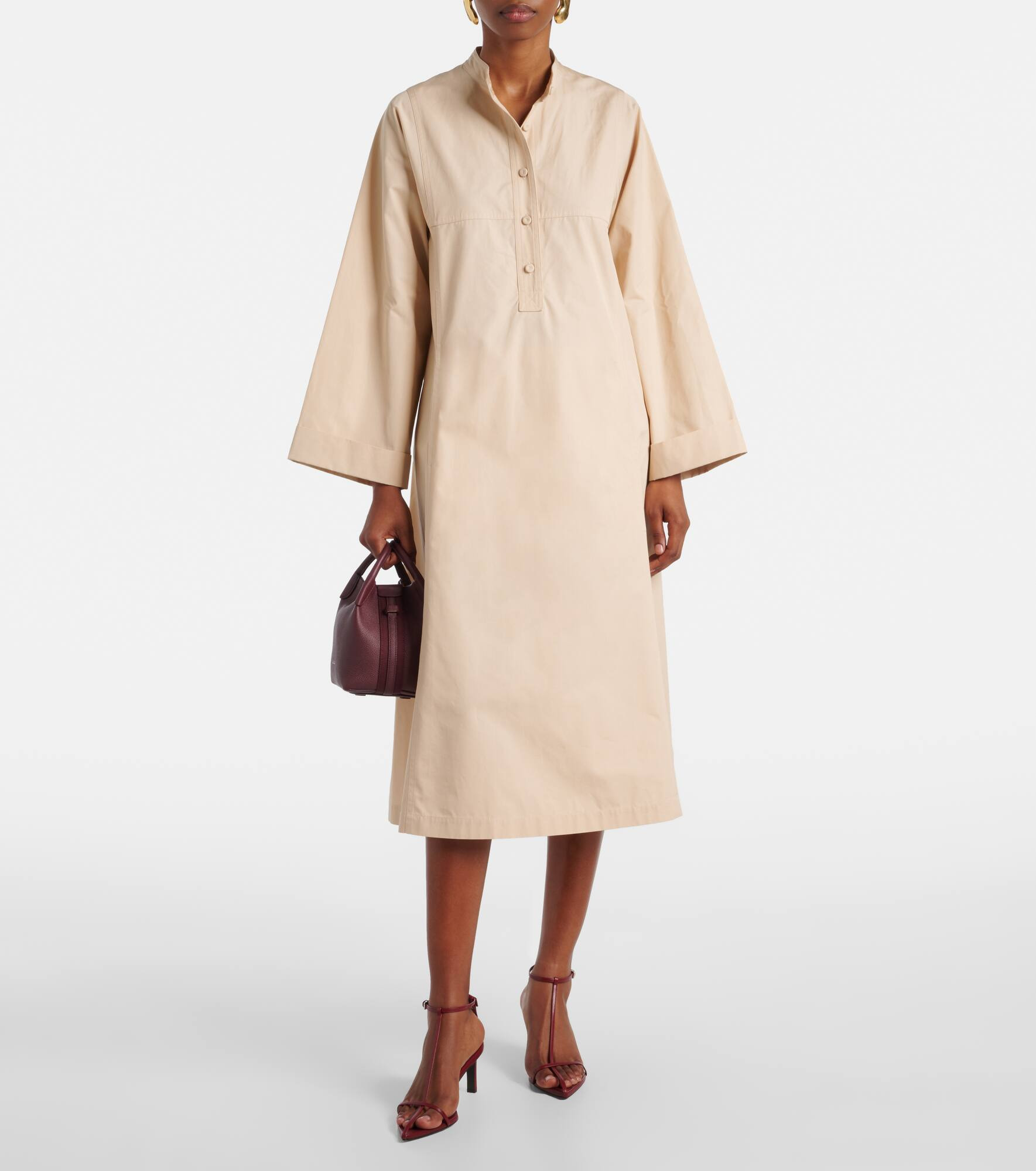 Cotton poplin tunic - 2