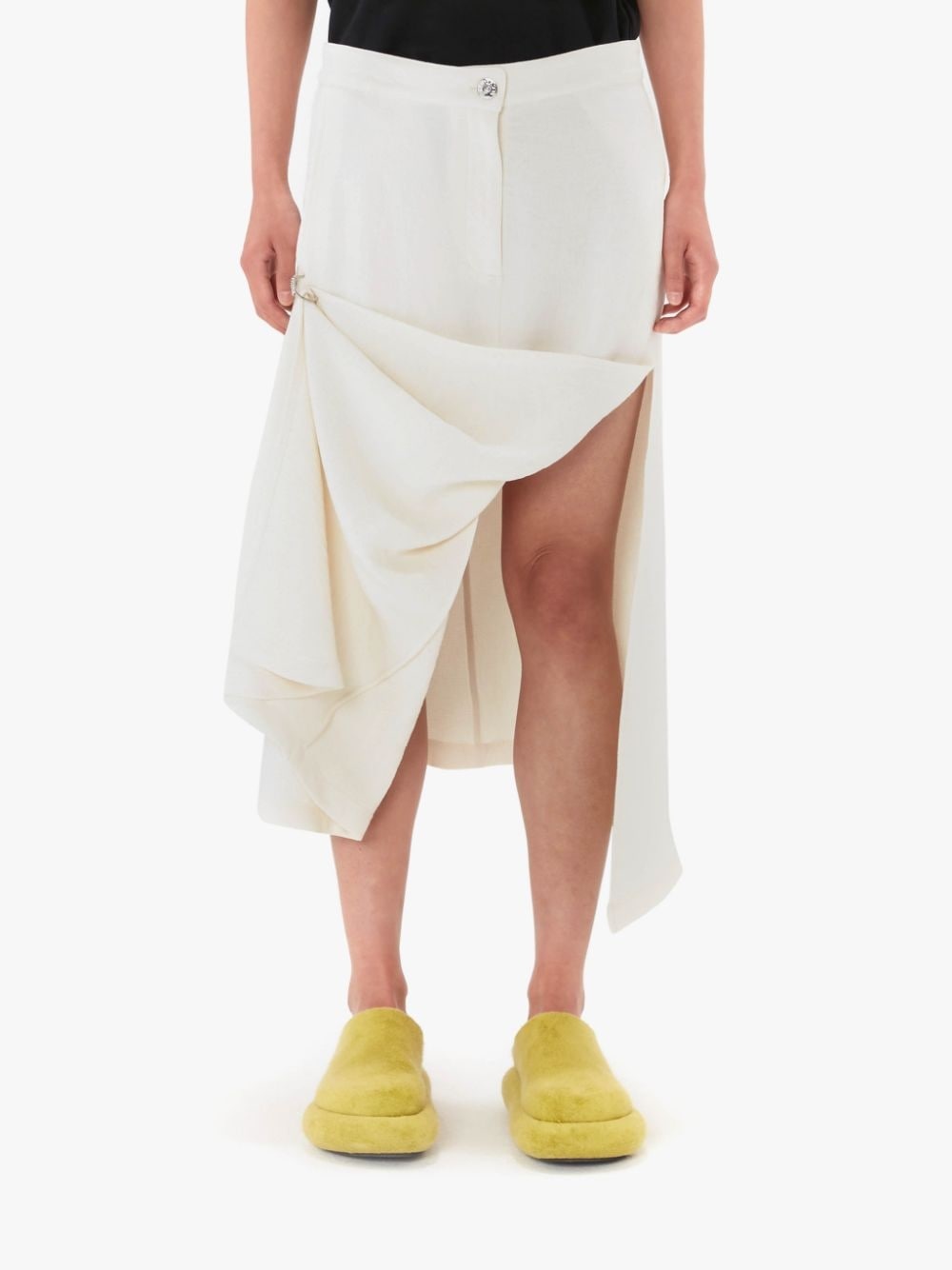 ASYMMETRIC DRAPED SKIRT - 2