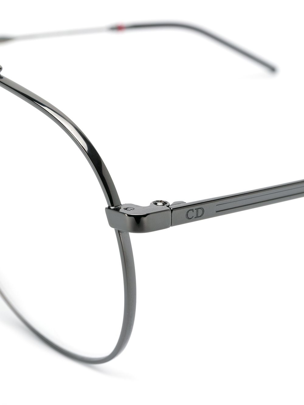 oval frame glasses - 3