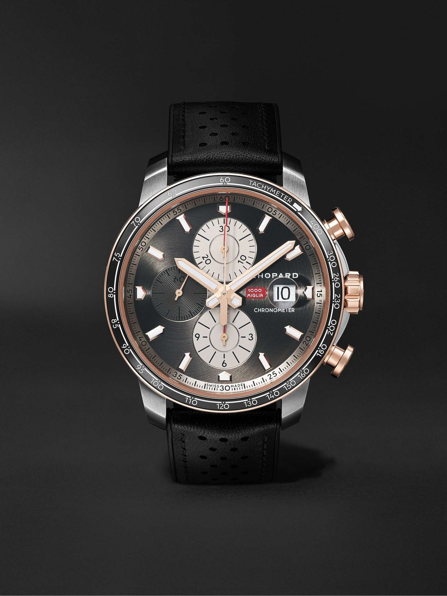 Mille Miglia 2021 Race Edition Limited Edition Automatic Chronograph 44mm Stainless Steel, 18-Karat  - 1