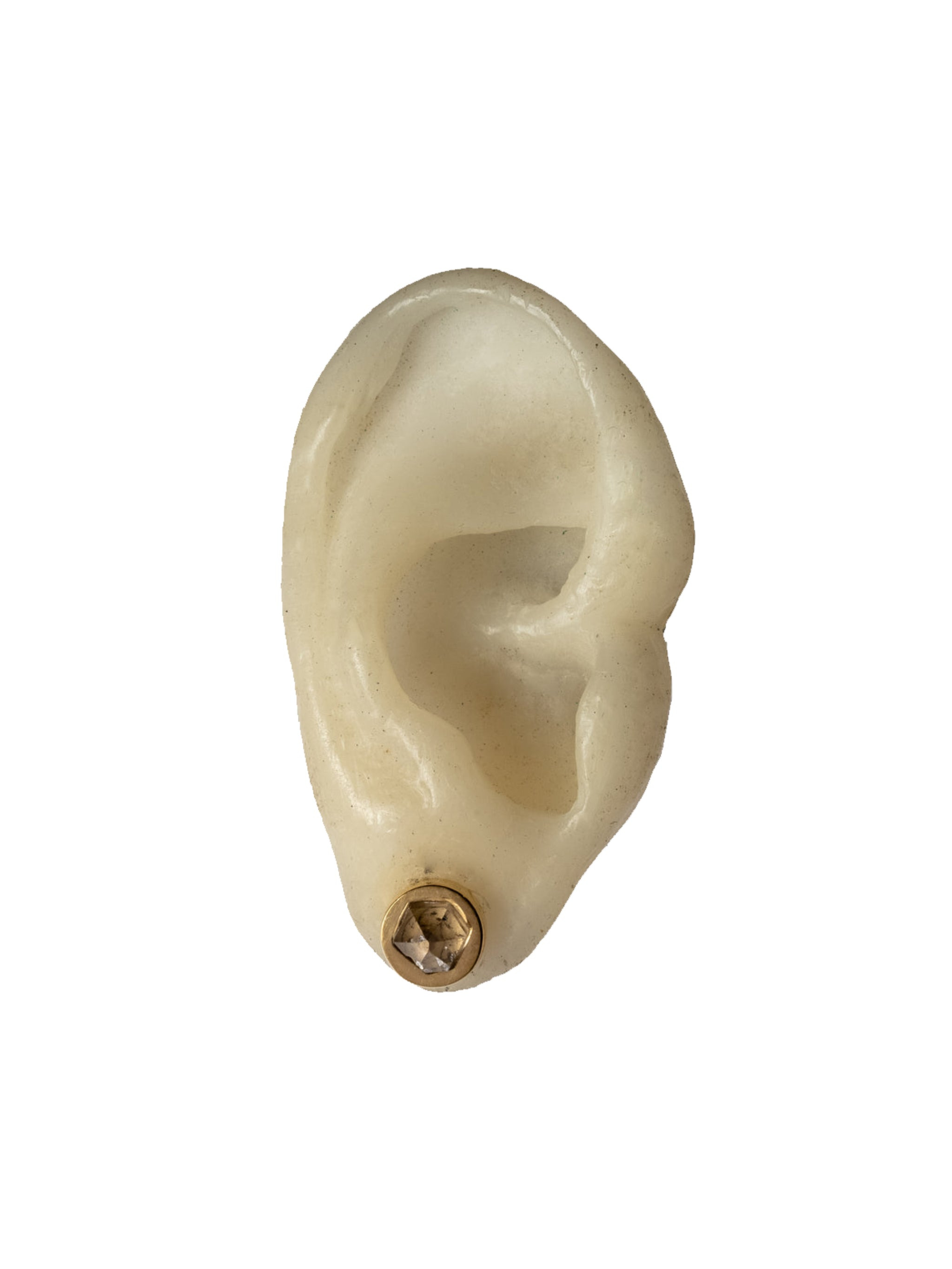 PARTS OF FOUR Stud Earring (9mm, Herkimer Spike, YGA+HER) - 4