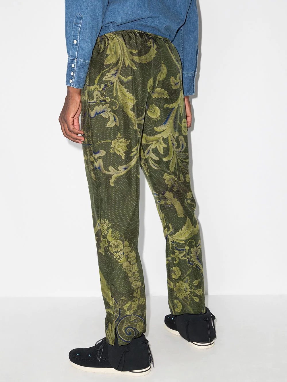 Leo floral print trousers - 3