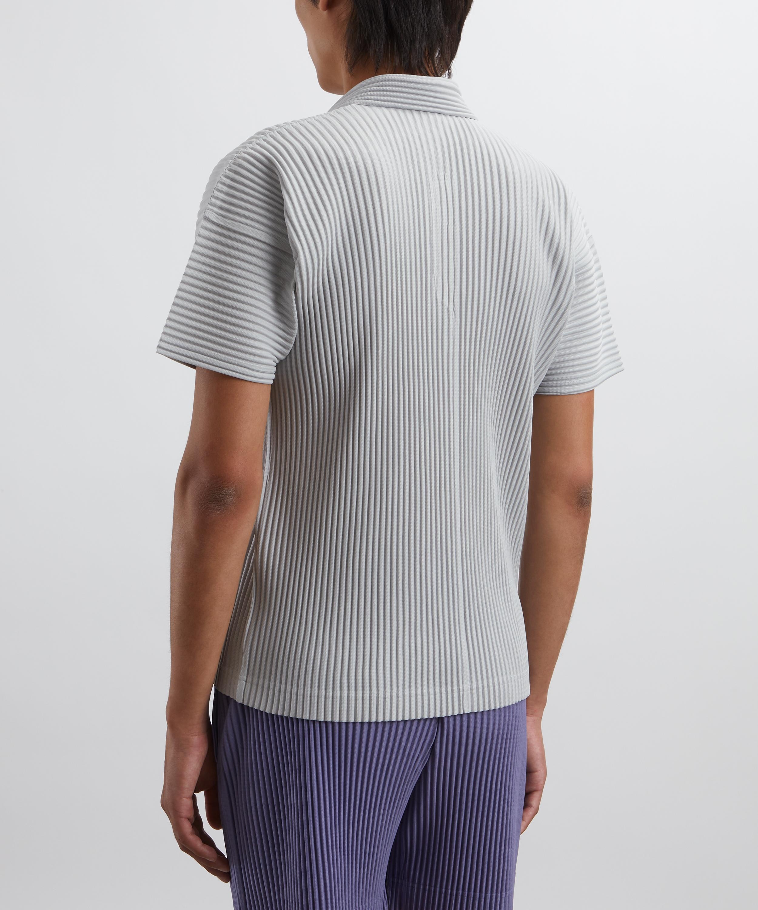 BASICS Pleated Polo Shirt - 4