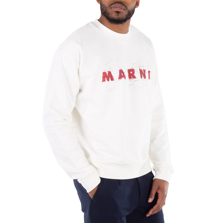 Marni Wrinkled Marni Logo Sweatshirt - 2
