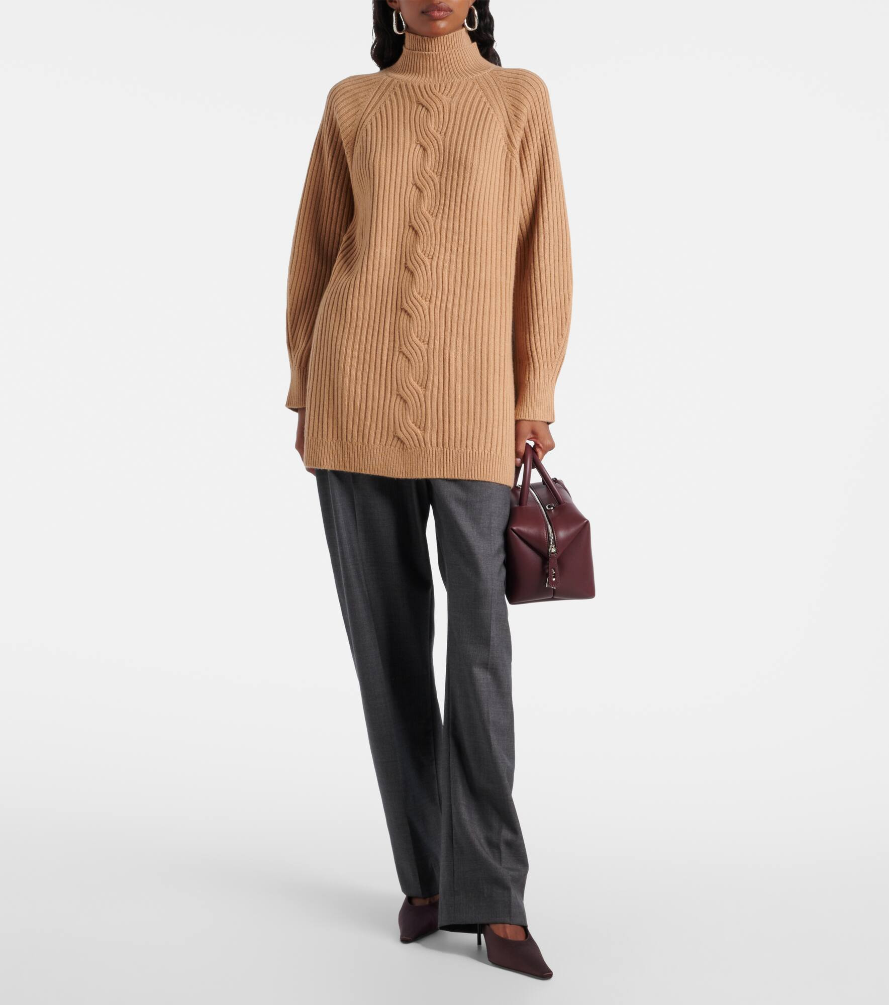 Alcazar wool and cashmere turtleneck sweater - 2