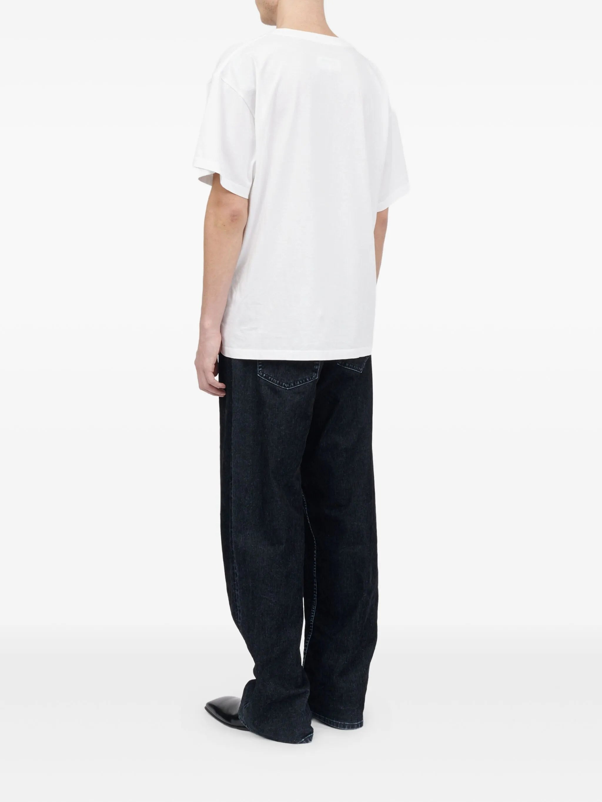 Mm6 Maison Margiela Numbers-patch T-shirt - 6