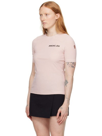 Moncler Pink Maglia T-Shirt outlook