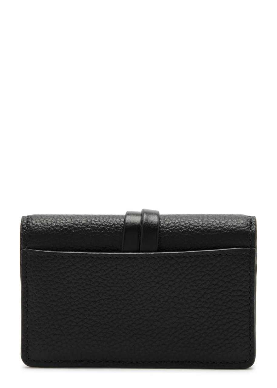 Chloe Alphabet Leather Card Holder - 2