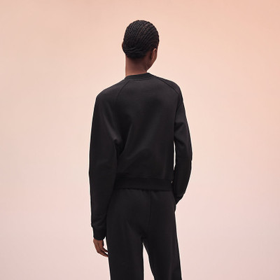 Hermès Embroidered sweatshirt outlook