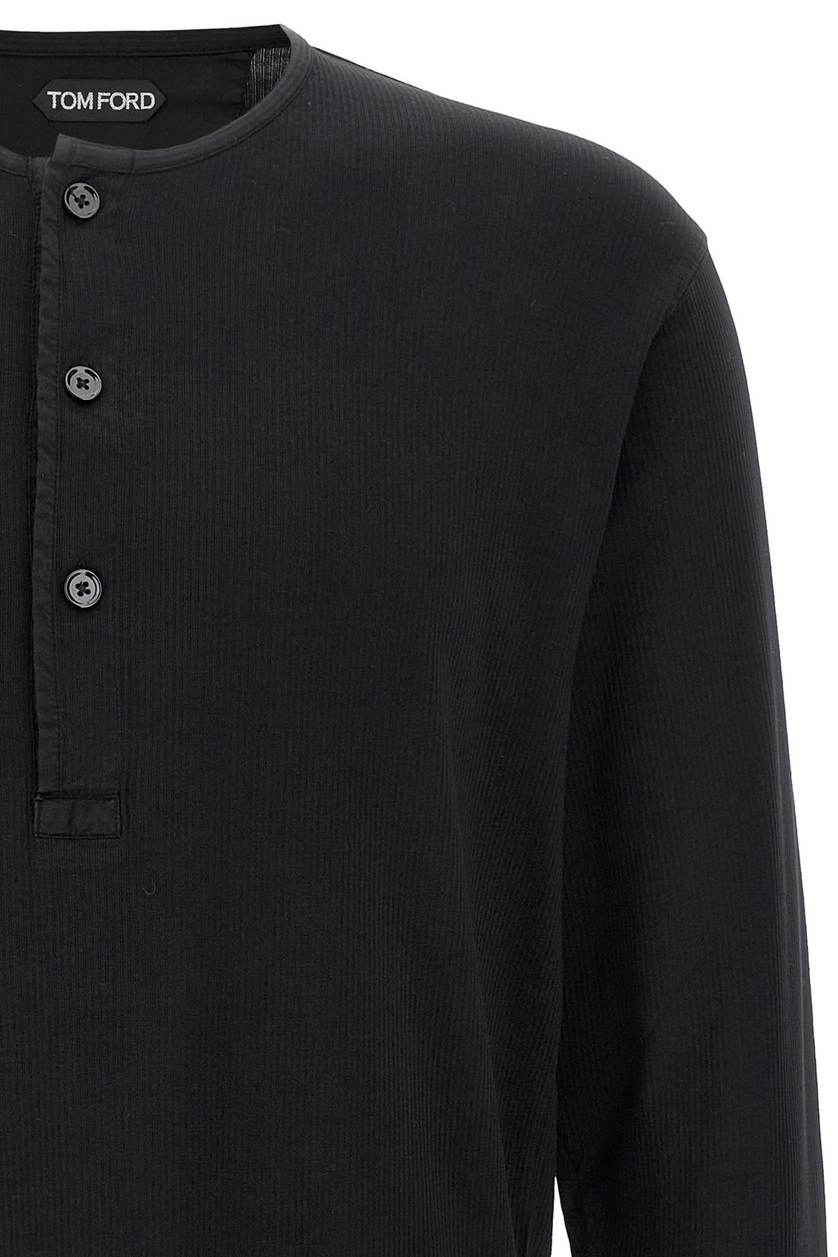 Ribbed cotton t-shirt - 3