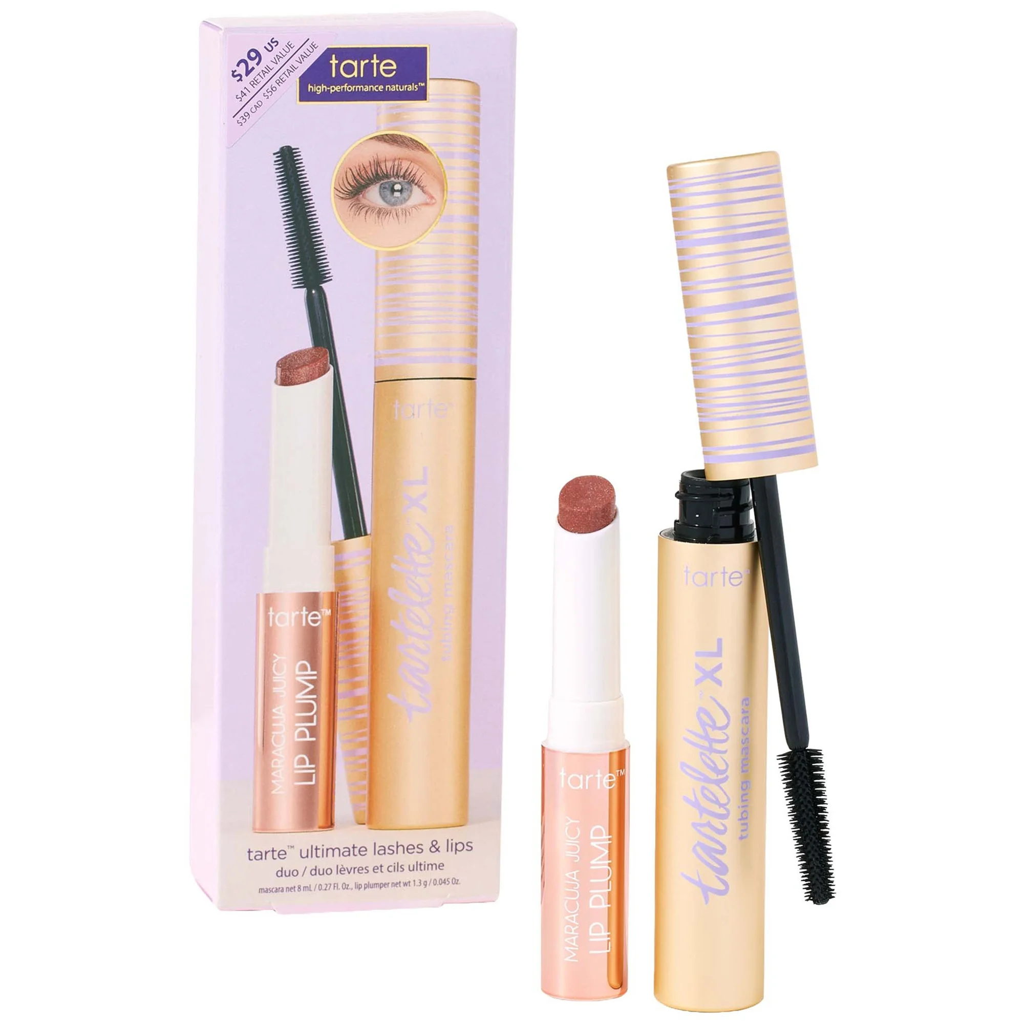 tarte Ultimate Lashes & Lips Mascara & Plump Gloss Duo - 1