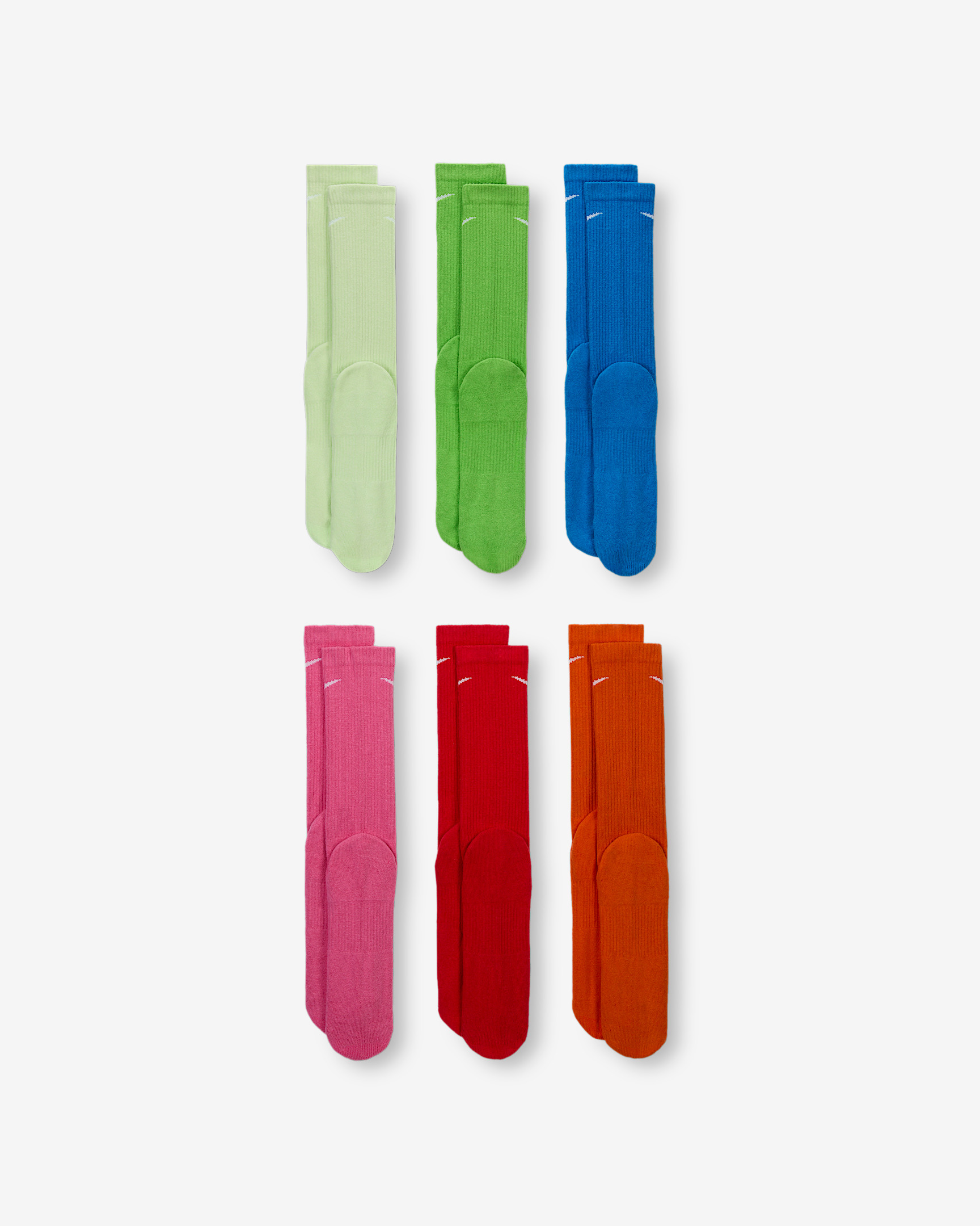 Nike Everyday Plus Cushioned Training Crew Socks (6 Pairs) - 3