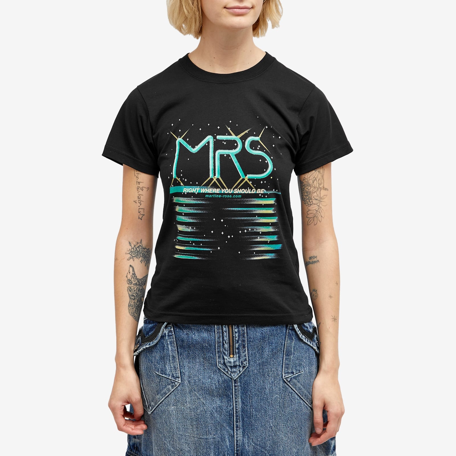 Martine Rose Shrunken T-Shirt - 2