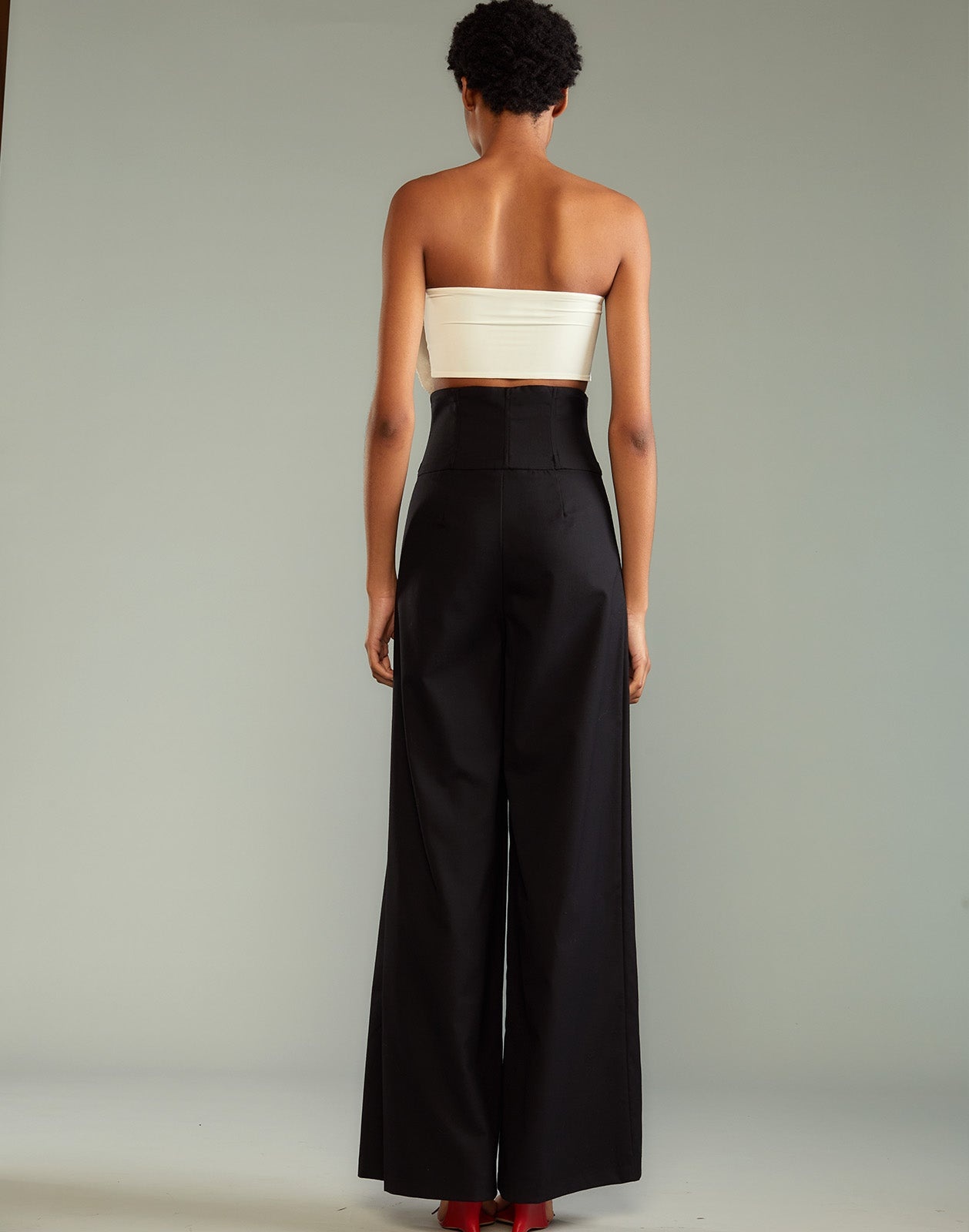 Corset Waist Pants - 5