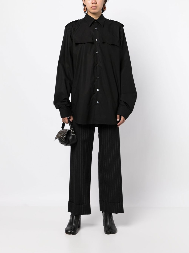 Raf Simons button-up cotton shirt outlook
