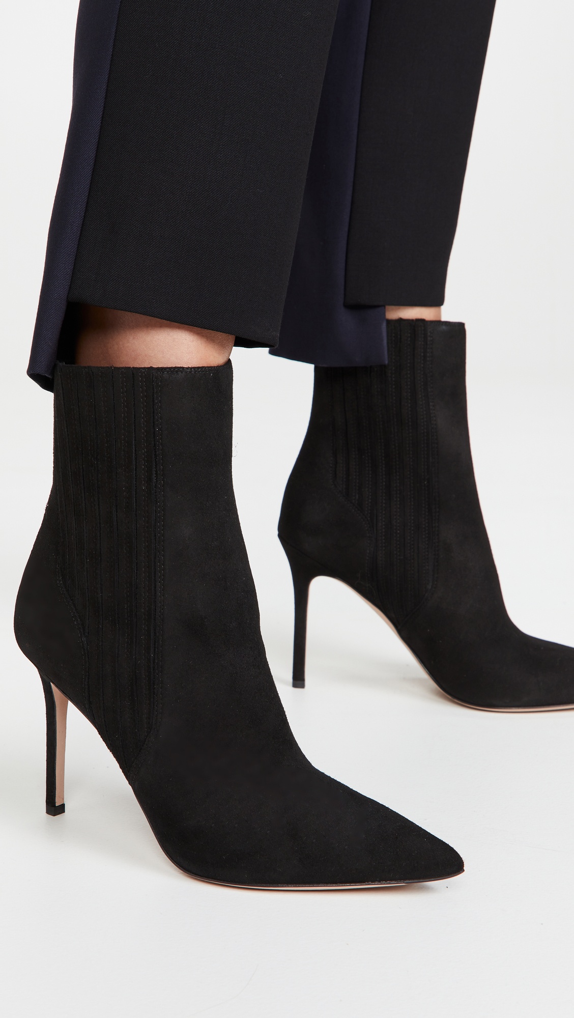 Lisa Stiletto-Heel Booties - 2