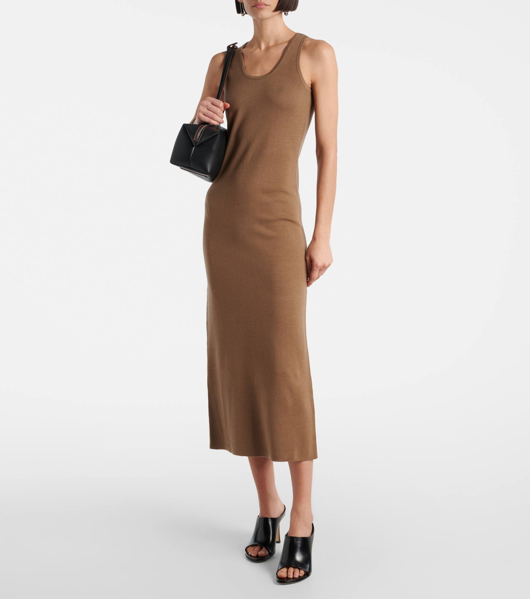 Aceri virgin wool midi dress - 2