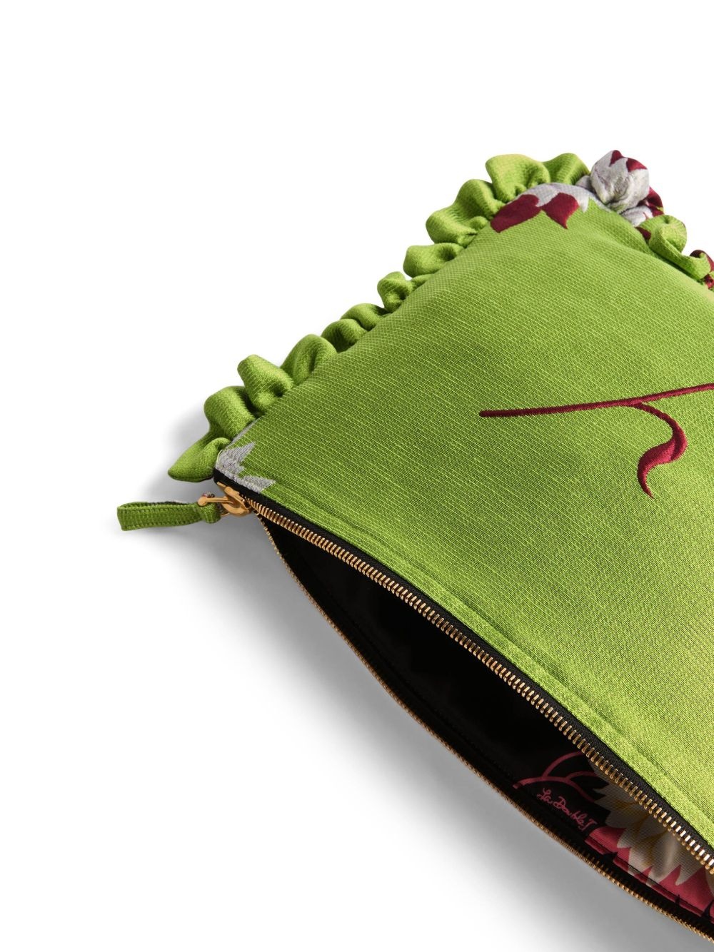 ruffled clutch - 4