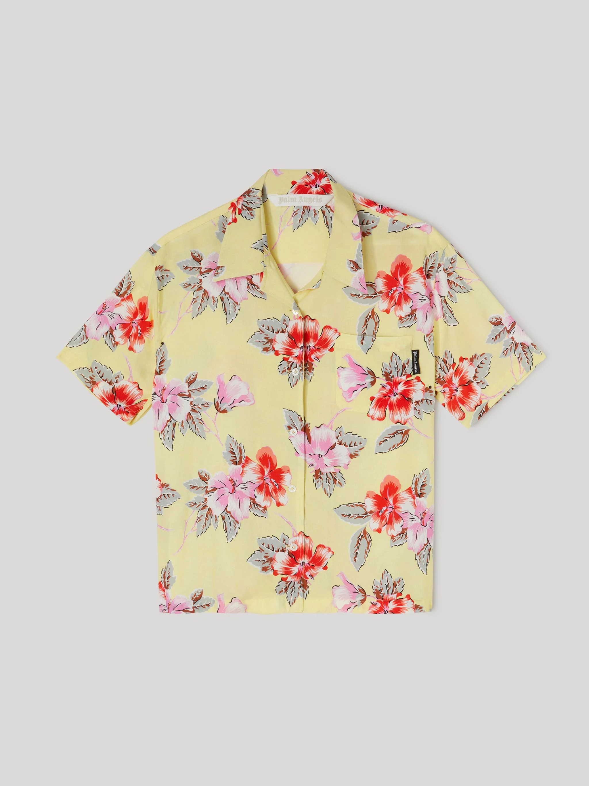 HIBISCUS BOWLING SHIRT - 1